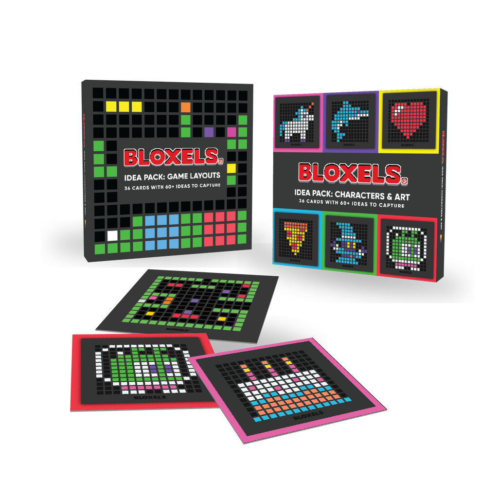Idea Pack Bundle: Characters, Art, and Layout Cards – The Bloxels