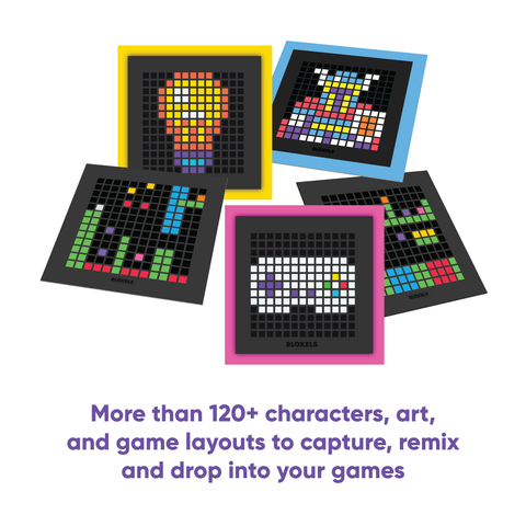 Bloxels EDU Bundle: Kit, Card Decks, Workbook