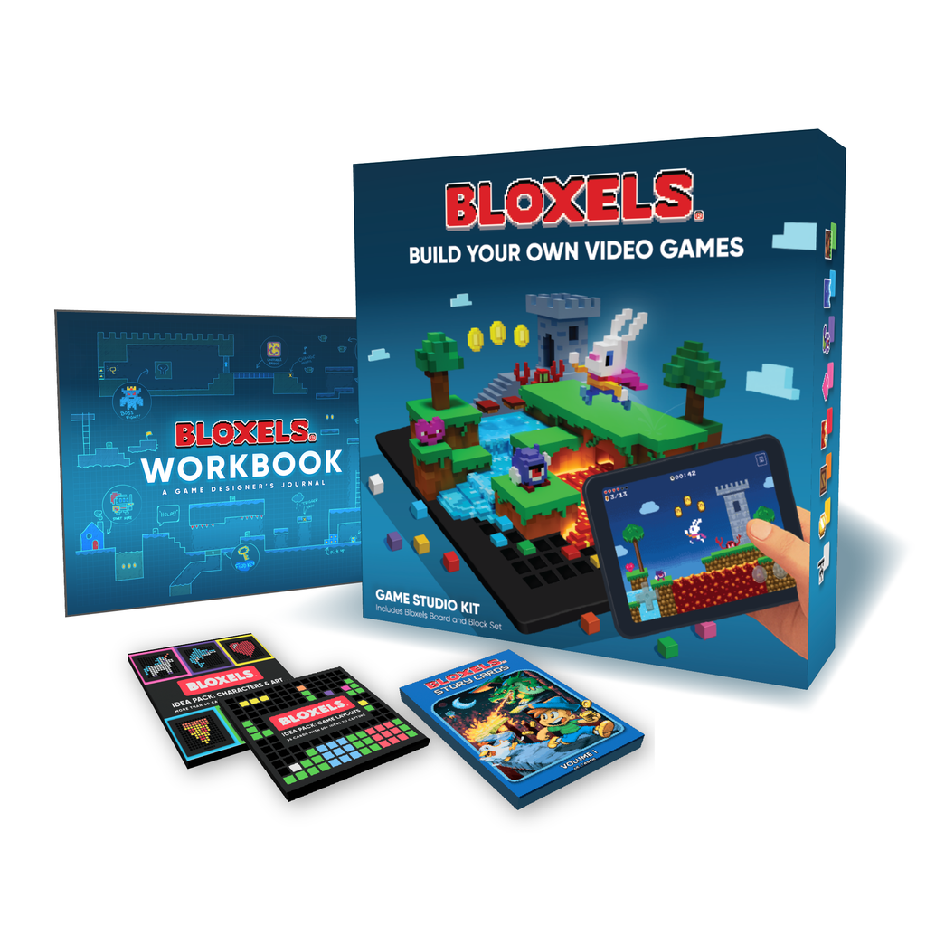 Bloxels Ultimate Bundle: Official Kit, Card Decks, Workbook – The